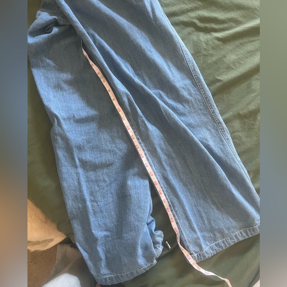 Nicole Miller Elastic Waist Blue Jeans - Picture 5 of 5